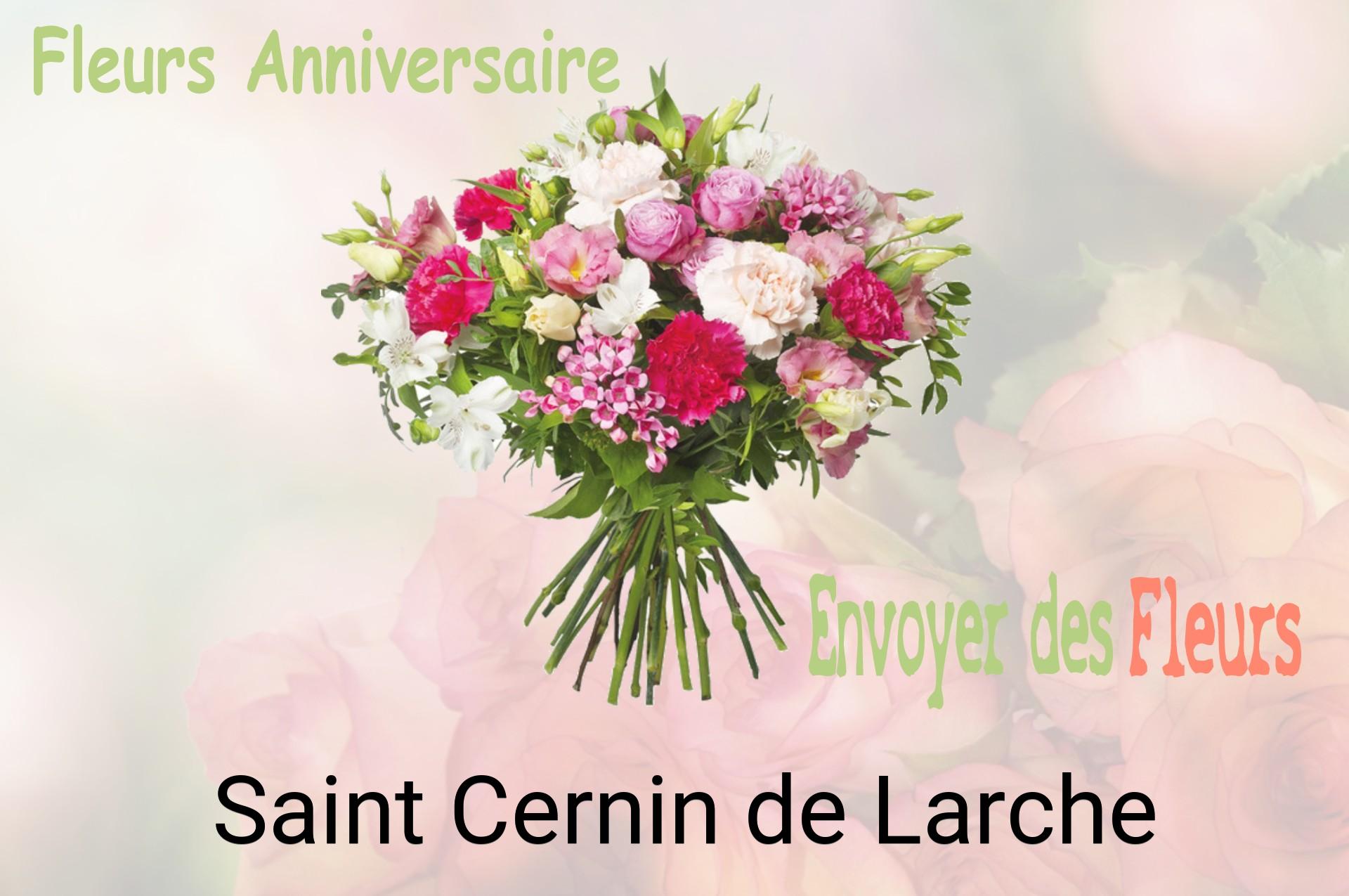 Bouquet de fleurs d’anniversaire livré à Saint-Cernin-de-Larche